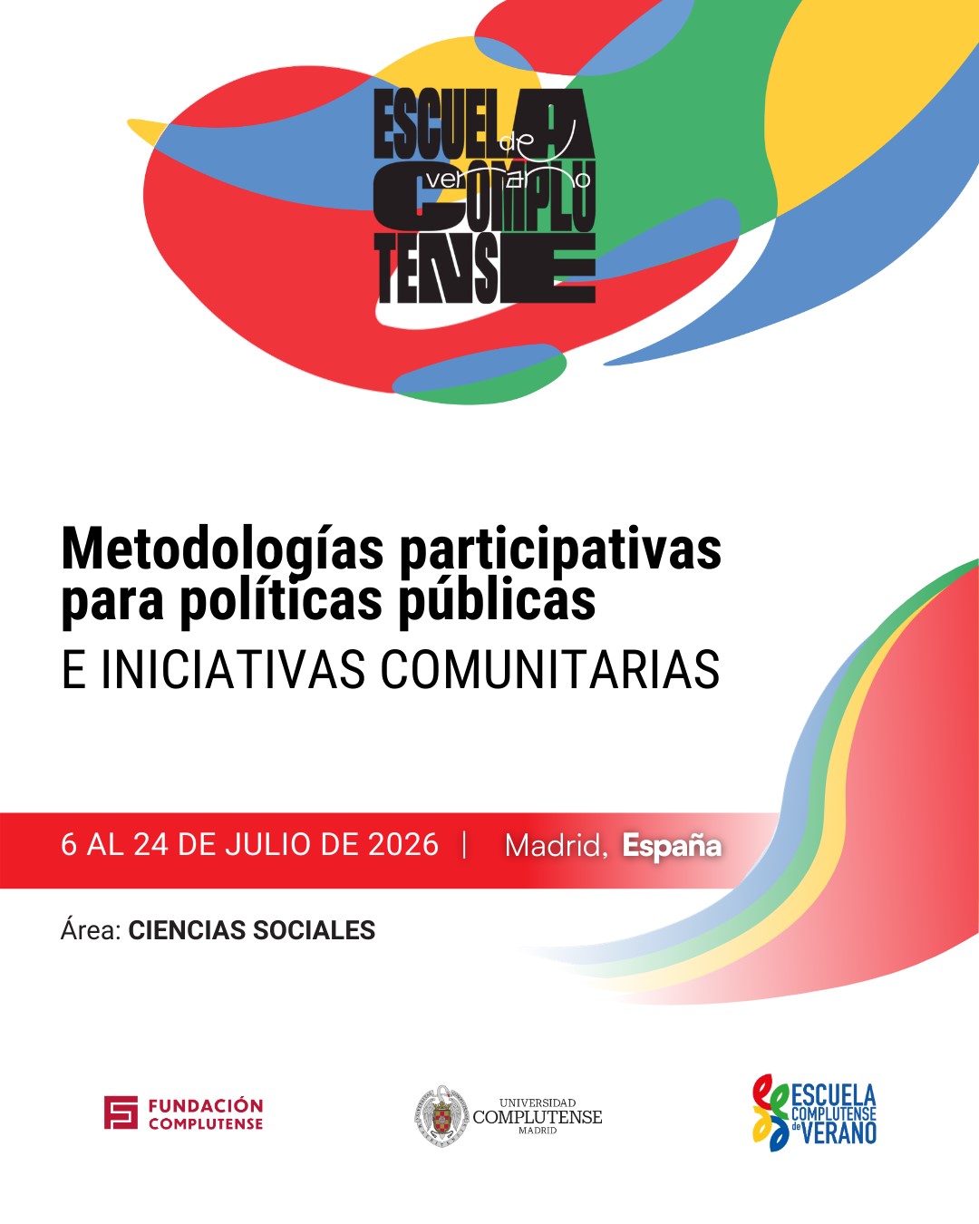 Curso sobre Metodologías participativas para políticas públicas e iniciativas comunitarias